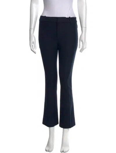 Pre-owned Derek Lam 10 Crosby Flared Pants In Blue