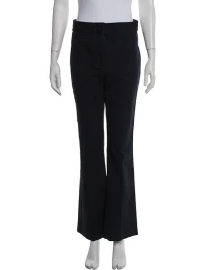 Pre-owned Derek Lam 10 Crosby Flared Pants In Blue