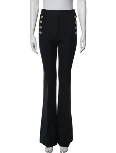 Pre-owned Derek Lam 10 Crosby Flared Pants In Blue