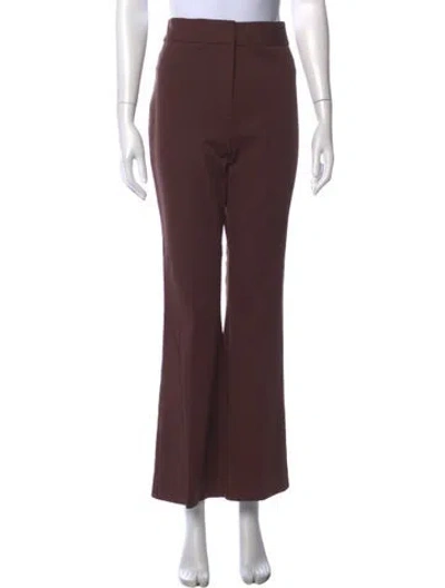 Pre-owned Derek Lam 10 Crosby Flared Pants In Brown