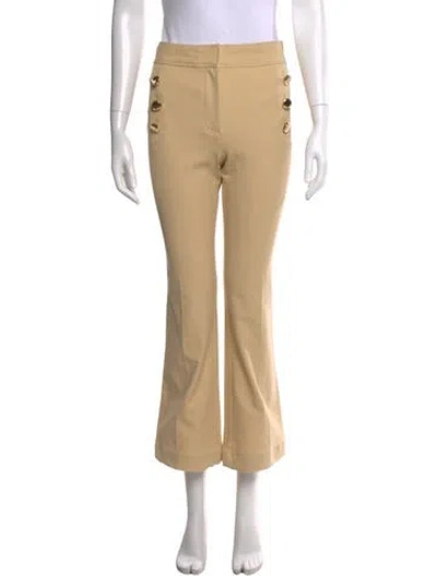 Pre-owned Derek Lam 10 Crosby Flared Pants In Neutral