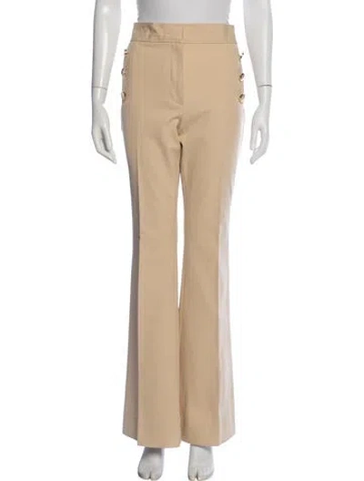 Pre-owned Derek Lam 10 Crosby Flared Pants In Neutral