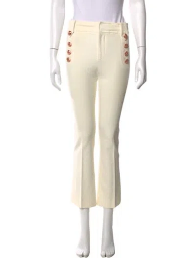Pre-owned Derek Lam 10 Crosby Flared Pants In Neutral