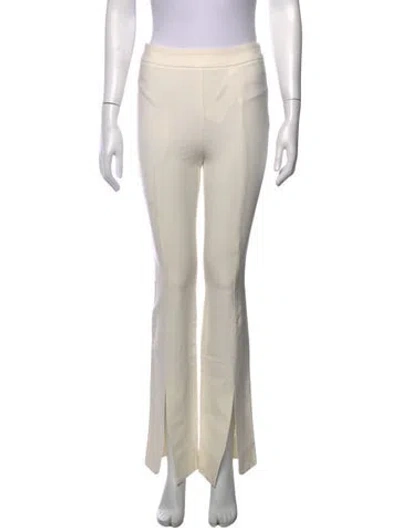 Pre-owned Derek Lam 10 Crosby Flared Pants In Neutrals