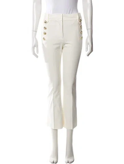 Pre-owned Derek Lam 10 Crosby Flared Pants In Neutrals