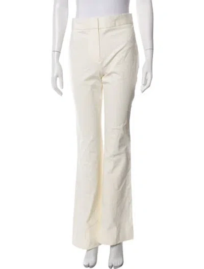 Pre-owned Derek Lam 10 Crosby Flared Pants In Neutrals