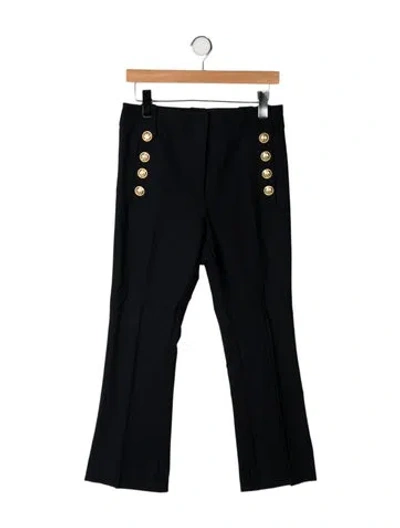 Pre-owned Derek Lam 10 Crosby Flared Pants W/ Tags In Black