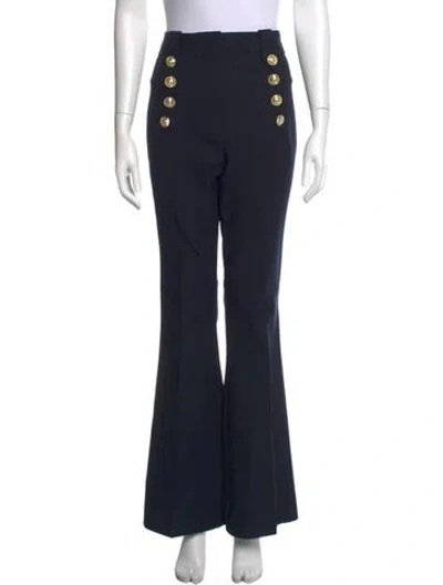 Pre-owned Derek Lam 10 Crosby Flared Pants W/ Tags In Blue