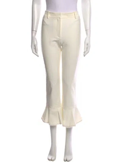 Pre-owned Derek Lam 10 Crosby Flared Pants W/ Tags In Neutrals