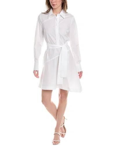 Derek Lam 10 Crosby Flora Shirtdress In White