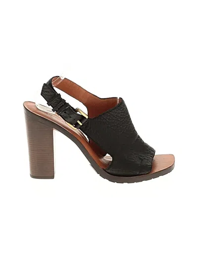 Pre-owned Derek Lam 10 Crosby Heels In Black