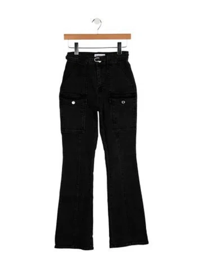 Pre-owned Derek Lam 10 Crosby High-rise Flared Jeans In Blue
