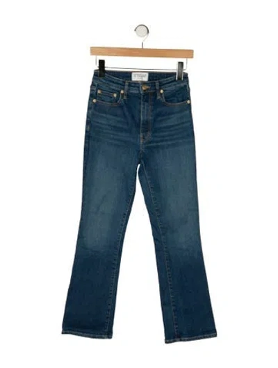 Pre-owned Derek Lam 10 Crosby High-rise Flared Jeans In Blue