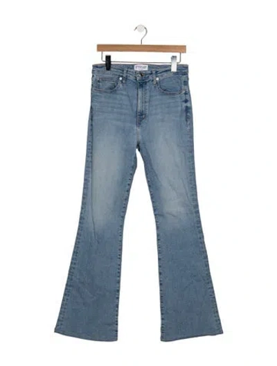 Pre-owned Derek Lam 10 Crosby High-rise Flared Jeans In Blue