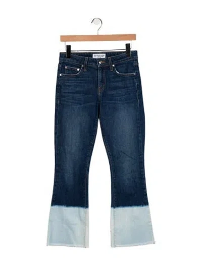 Pre-owned Derek Lam 10 Crosby High-rise Flared Jeans In Blue