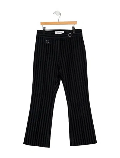 Pre-owned Derek Lam 10 Crosby High-rise Flared Jeans In Blue