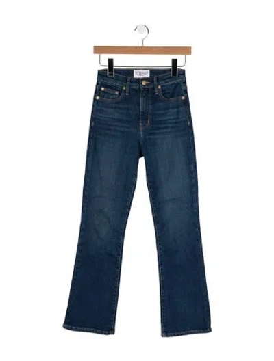 Pre-owned Derek Lam 10 Crosby High-rise Flared Jeans In Blue