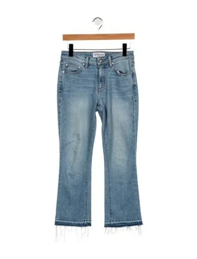 Pre-owned Derek Lam 10 Crosby High-rise Flared Jeans In Blue