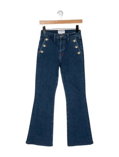 Pre-owned Derek Lam 10 Crosby High-rise Flared Jeans W/ Tags In Blue