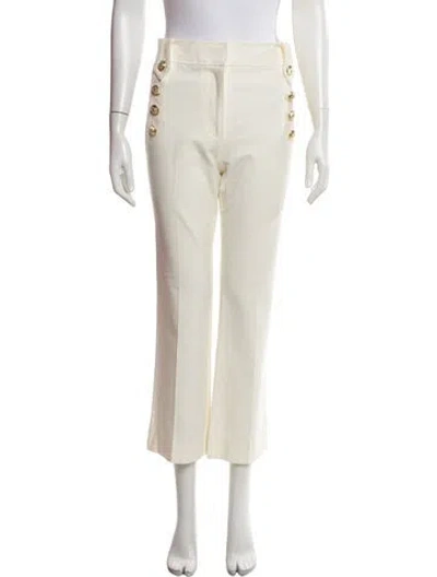 Pre-owned Derek Lam 10 Crosby High-rise Straight Leg Jeans In Neutrals