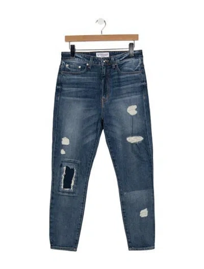 Pre-owned Derek Lam 10 Crosby High-rise Straight Leg Jeans W/ Tags In Blue