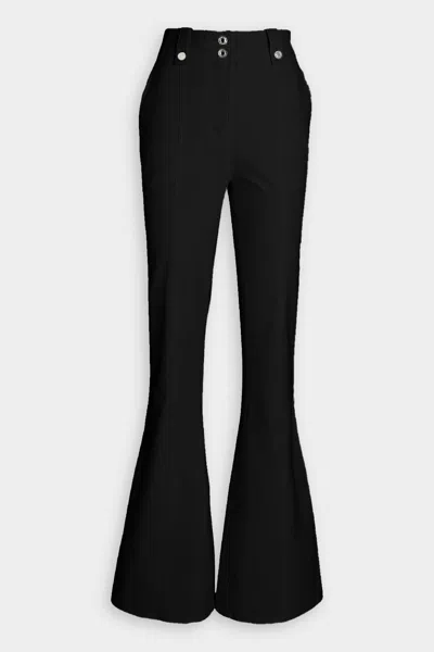 Derek Lam 10 Crosby Holland Utility Wide Leg Pant In Black