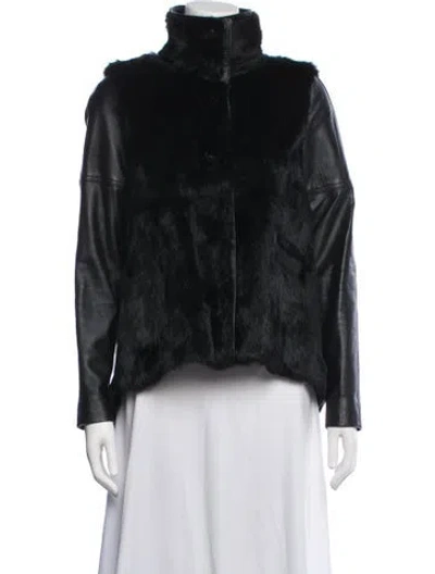 Pre-owned Derek Lam 10 Crosby Jacket In Black