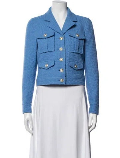 Pre-owned Derek Lam 10 Crosby Jacket In Blue