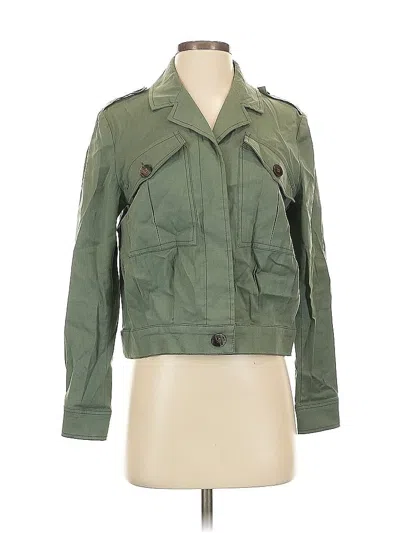 Pre-owned Derek Lam 10 Crosby Jacket In Green