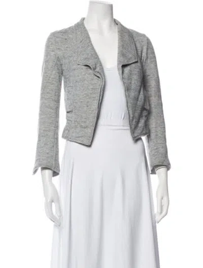 Pre-owned Derek Lam 10 Crosby Jacket In Grey