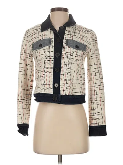 Pre-owned Derek Lam 10 Crosby Jacket In Ivory