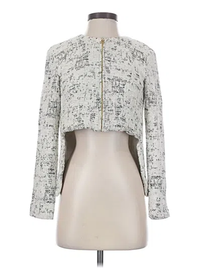 Pre-owned Derek Lam 10 Crosby Jacket In Silver