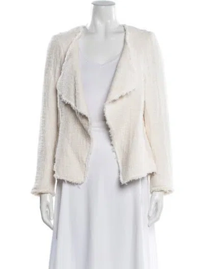 Pre-owned Derek Lam 10 Crosby Jacket In White