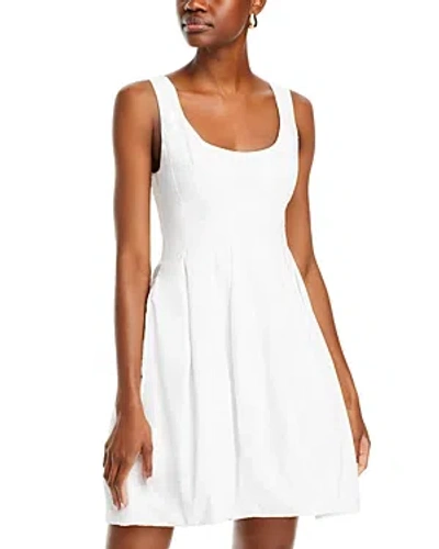 Derek Lam 10 Crosby Jade Sleeveless Dress In White