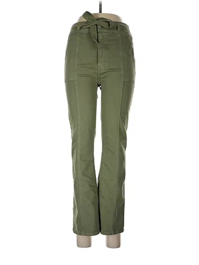 Pre-owned Derek Lam 10 Crosby Jeans In Green