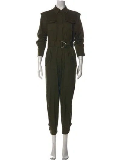 Pre-owned Derek Lam 10 Crosby Jumpsuit In Green
