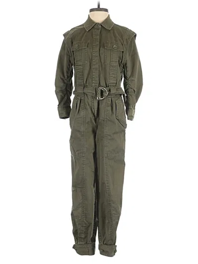 Pre-owned Derek Lam 10 Crosby Jumpsuit In Green