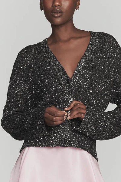 Derek Lam 10 Crosby Kalen Cardigan Sweater In Black