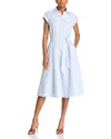 Derek Lam 10 Crosby Kayla Dress - Exclusive In Blue Multi