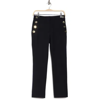 Derek Lam 10 Crosby Kelis Ankle Straight Leg Sailor Pants In Midnight