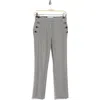 Derek Lam 10 Crosby Kelis Houndstooth Sailor Pants In Multi