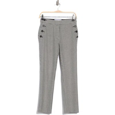 Derek Lam 10 Crosby Kelis Houndstooth Sailor Pants In Multi