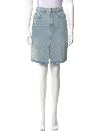 Pre-owned Derek Lam 10 Crosby Knee-length Skirt In Blue