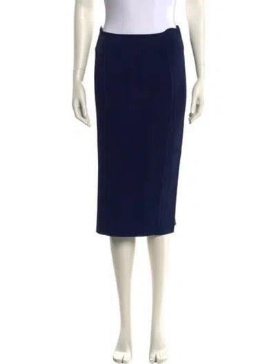 Pre-owned Derek Lam 10 Crosby Knee-length Skirt In Blue