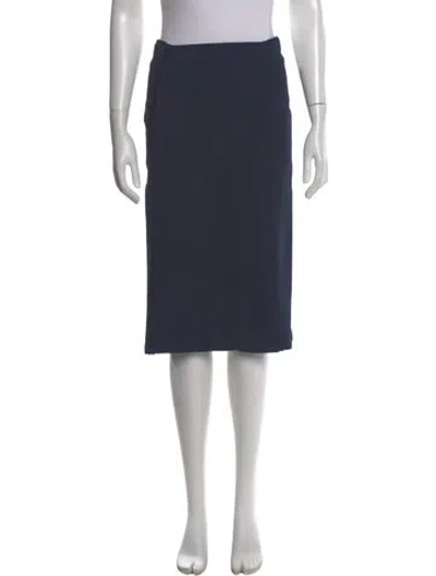 Pre-owned Derek Lam 10 Crosby Knee-length Skirt In Blue