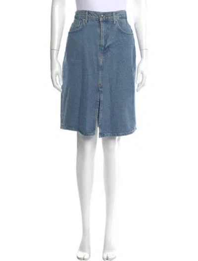 Pre-owned Derek Lam 10 Crosby Knee-length Skirt In Blue