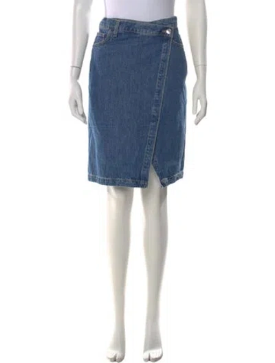 Pre-owned Derek Lam 10 Crosby Knee-length Skirt In Blue