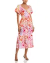 Derek Lam 10 Crosby Laine Floral Printed Dress In Multi