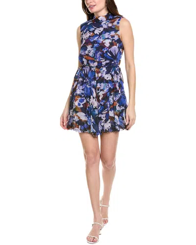 Derek Lam 10 Crosby Laura Mini Dress In Multi