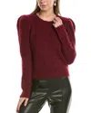 Derek Lam 10 Crosby Women's Locken Puff Sleeve Alpaca Blend Sweater